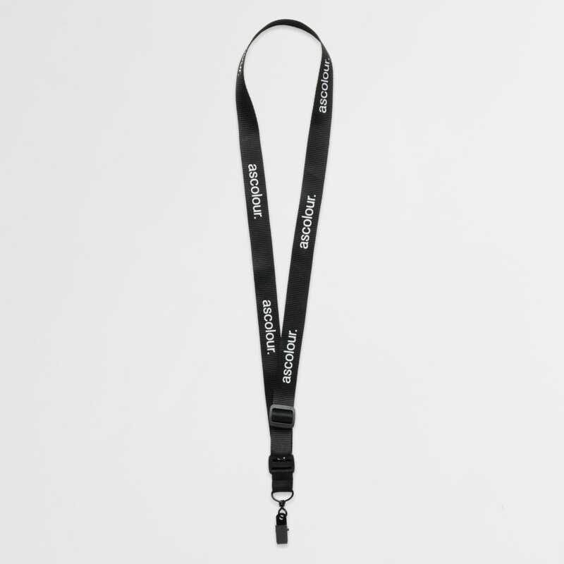 ASC LANYARD BLACK ONE SIZE Thumbnail