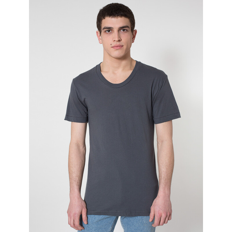 RSA6402 Sheer Jersey Loose Crew Summer T-Shirt Thumbnail