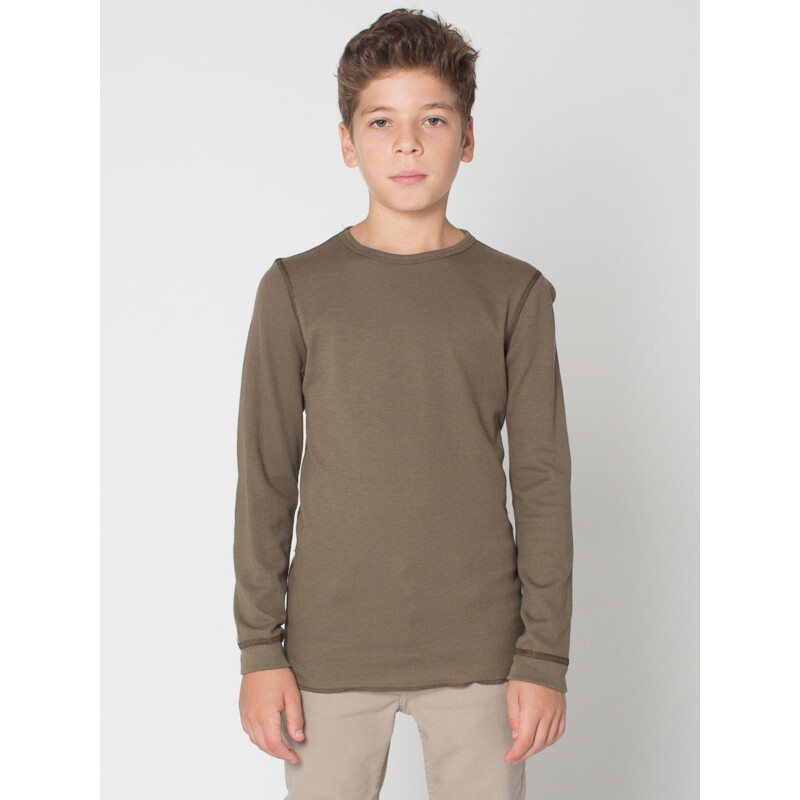 T207 Youth Baby Thermal L/S T-Shirt Thumbnail