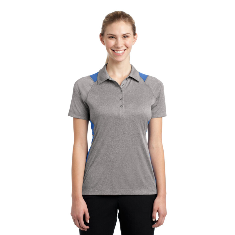 Women's Heather Colorblock Contender Polo Thumbnail